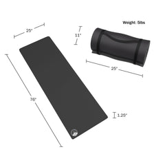 Wakeman NBR foam mats with non-slip texture for stable rest