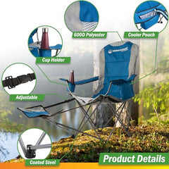Wakeman Outdoors cooler pouch stores beverages and snacks for on-the-go convenience.
