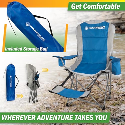 Wakeman Outdoors portable carrying bag simplifies transport and storage.