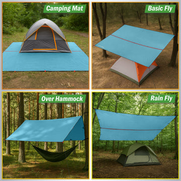Wakeman Outdoors 150d-ripstop fabric emphasizes durable protection