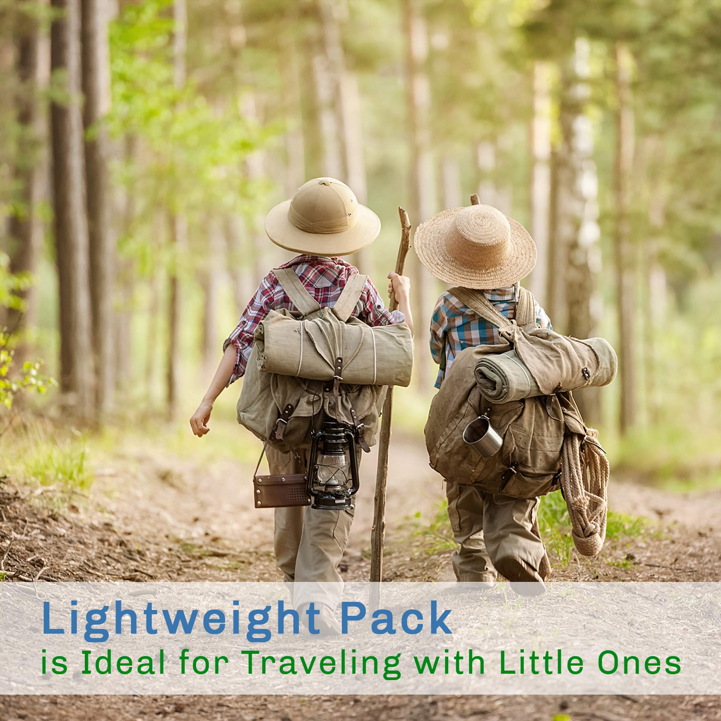 Wakeman Outdoors versatile use for camping, sleepovers, stargazing, picnics, and festivals.