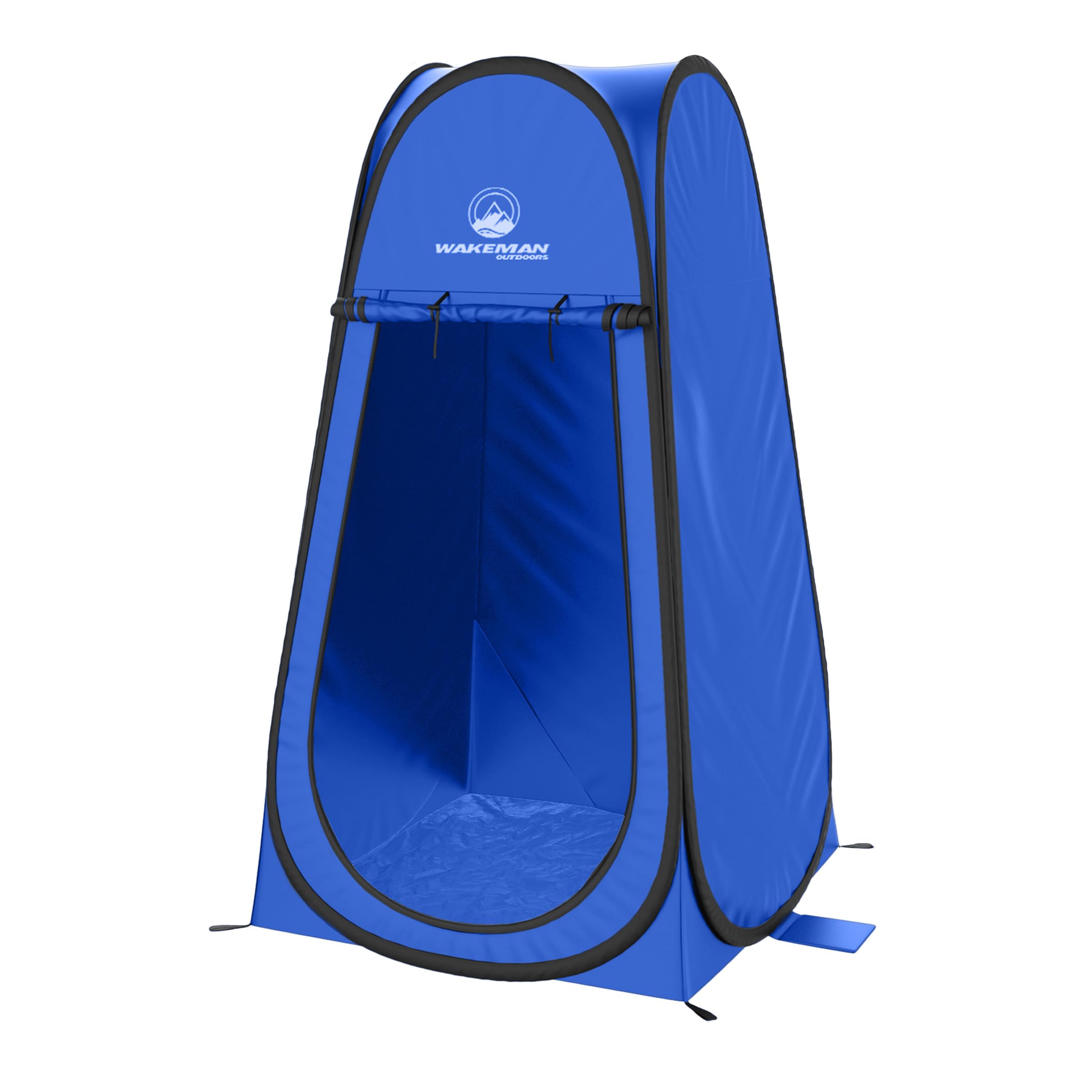 Wakeman Pop Up Pod blue privacy tent for fast changing.