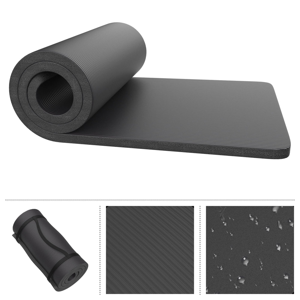 Wakeman rolled mat packs to 25x11 inches for easy transport