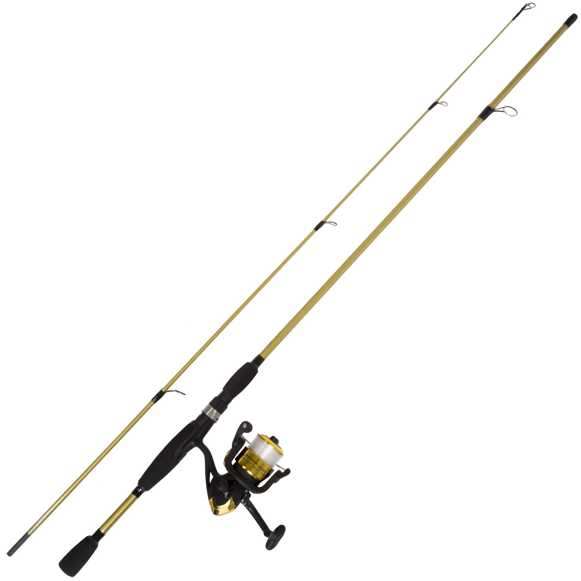 Wakeman Strike Series spinning reel ready for extended casts.