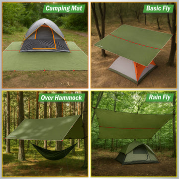 Wakeman tarp dimensions 142 by 116 inches offering ample coverage