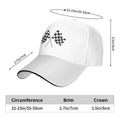 Adjustable buckle closure on Waldeal cap