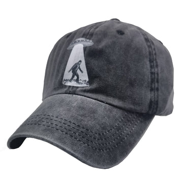Waldeal UFO Bigfoot cap back view with adjustable strap