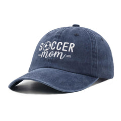 Waldeal Women's Soccer Mom Cap Navy - front view