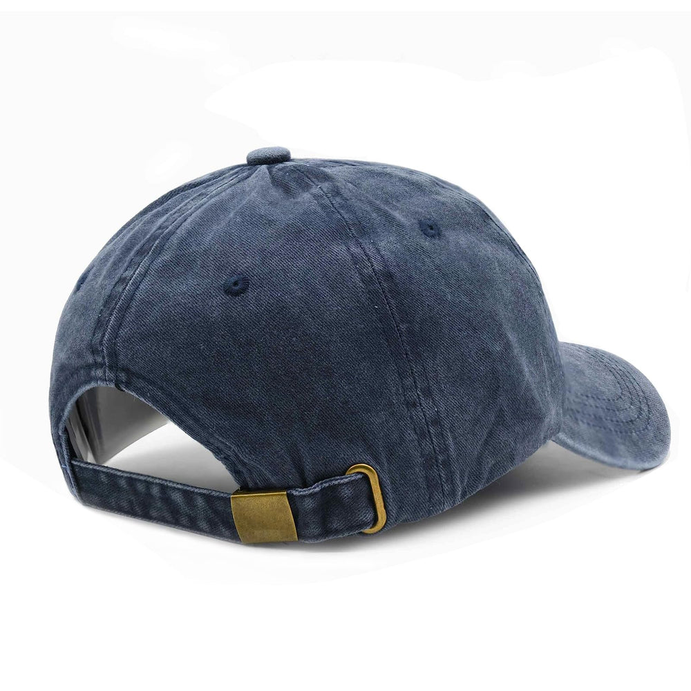 Waldeal Women's Soccer Mom Cap Navy - worn by model outdoors