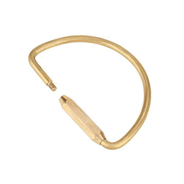 Walfront brass oval ring clip DIY accessory option enhances organization.