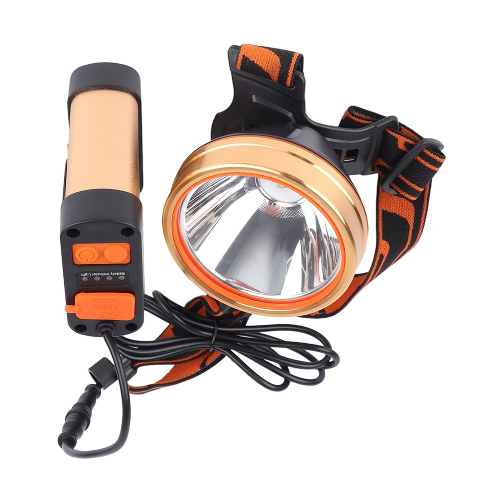Walfront headlamp suitable for climbing or mining with reliable illumination
