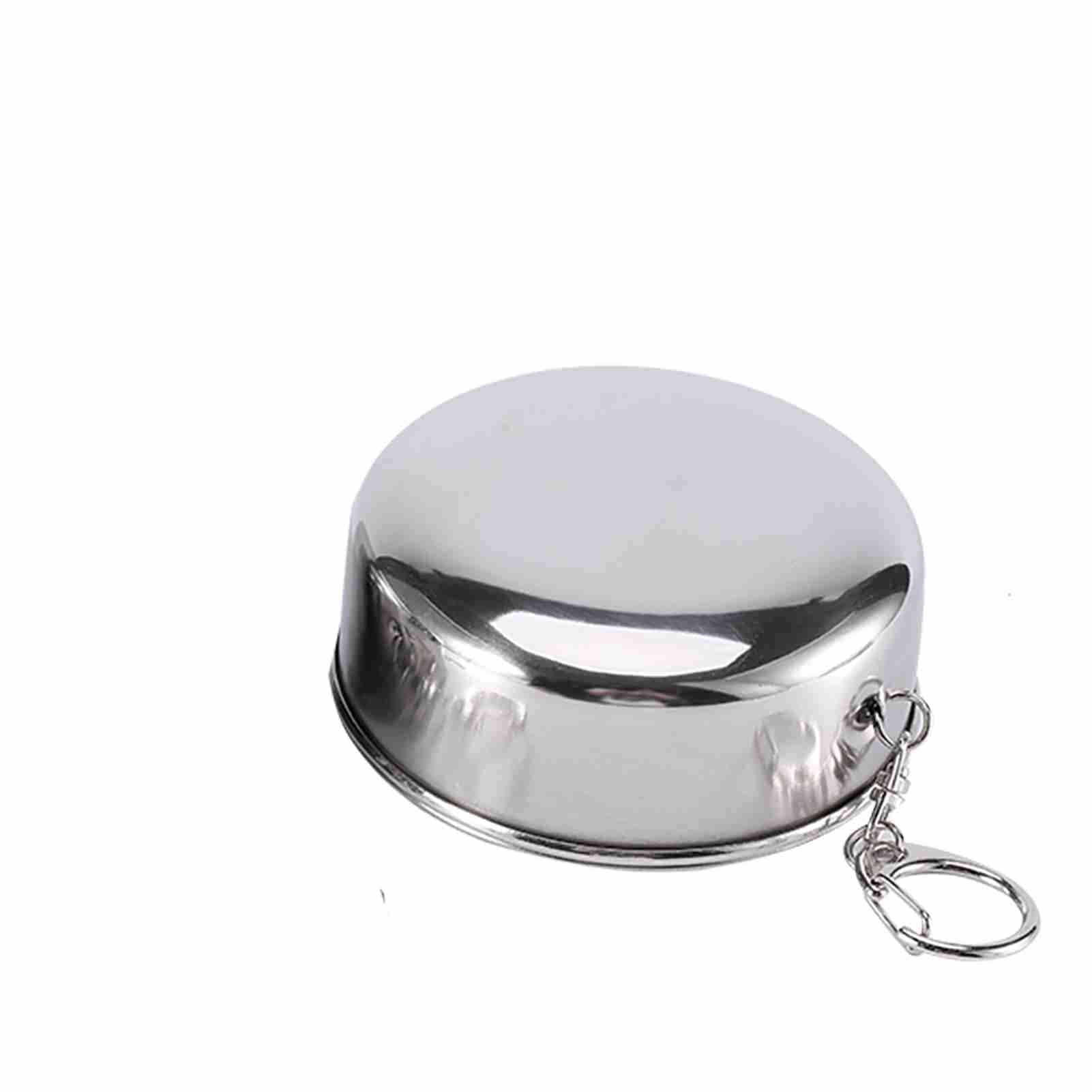 Walfront stainless collapsible travel cup in packaging.