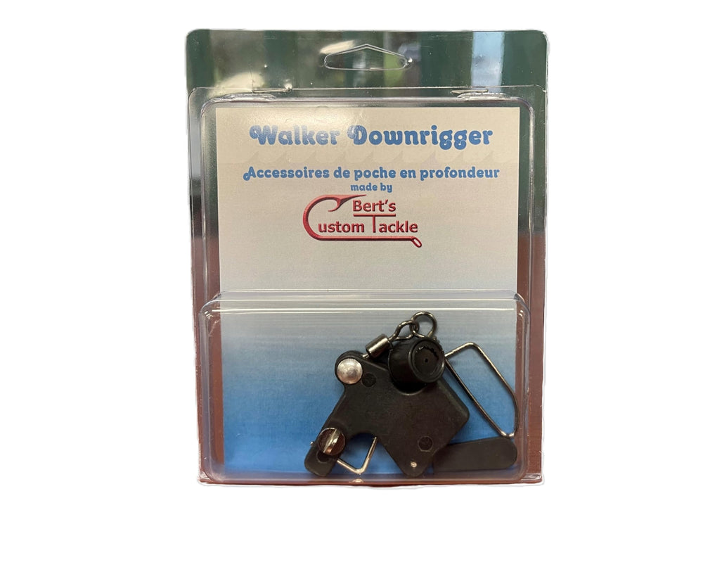 Walker Downriggers Terminator Release adjustable tension knob enables tailored trolling setups