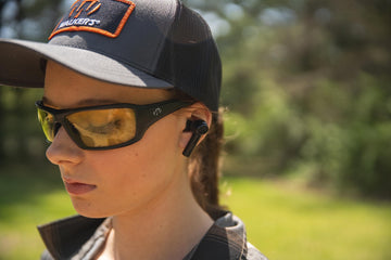 Walker's Disrupter Earbuds USB-C charging case ensuring ready power on the go.