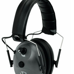 Foldable design and cushioned headband of WALKER'S electronic muff