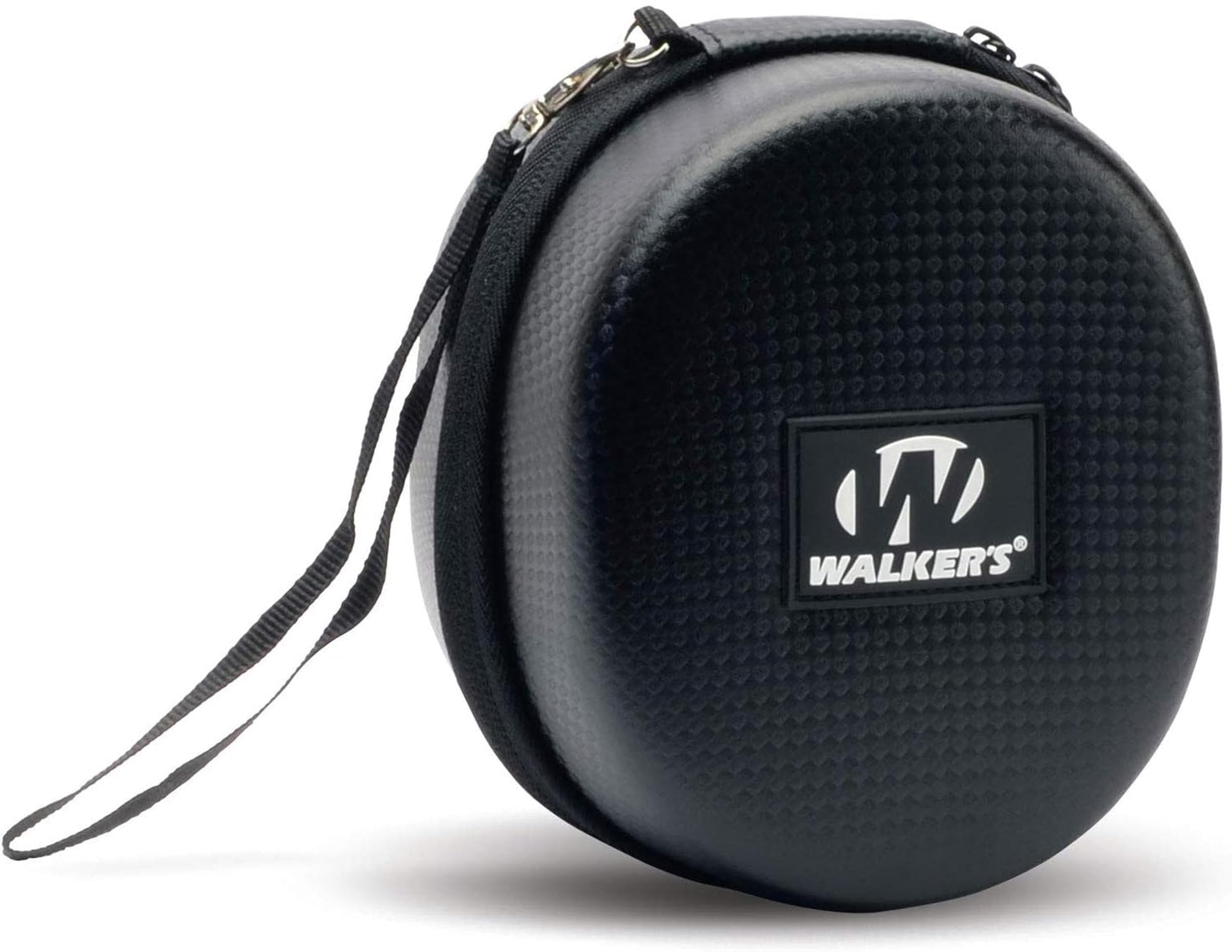 Walker's muff case storage open view enables quick access to hearing protection.