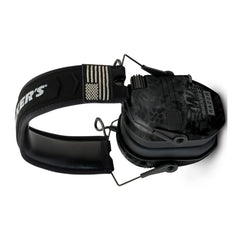 Walker's Razor Patriot hi-gain omnidirectional mics capture ambient sounds with clear balanced output