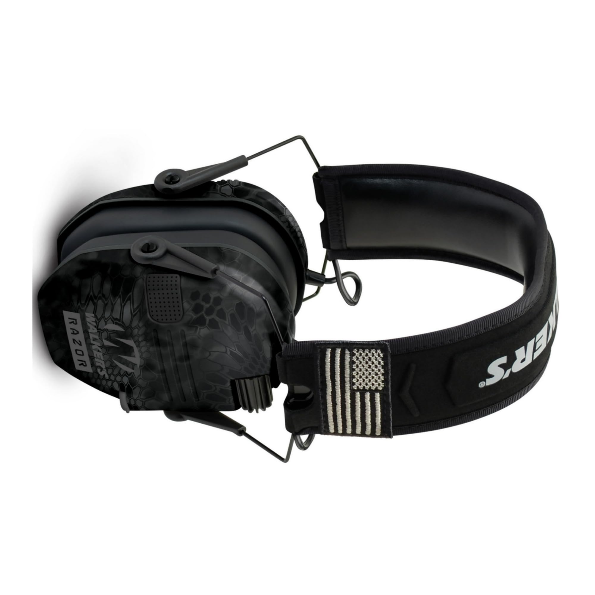 Walker's Razor Patriot sound-activated compression delivers rapid protection for sudden noises