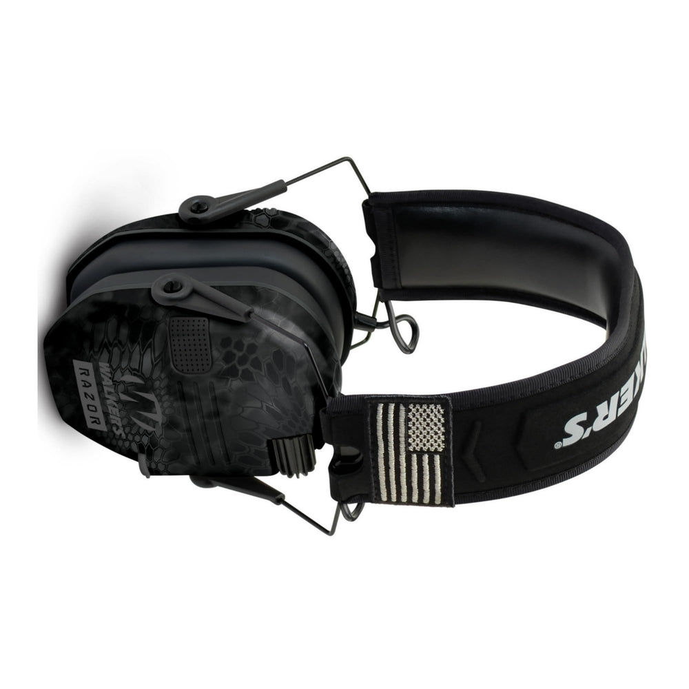 Walker's Razor Patriot sound-activated compression delivers rapid protection for sudden noises