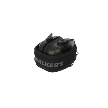 Walker's Razor Slim 3.5mm input enables audio hookup for devices.