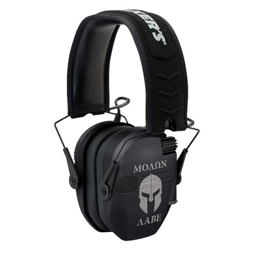 Walker's Razor Slim ear muffs fold for compact, comfortable hearing protection.