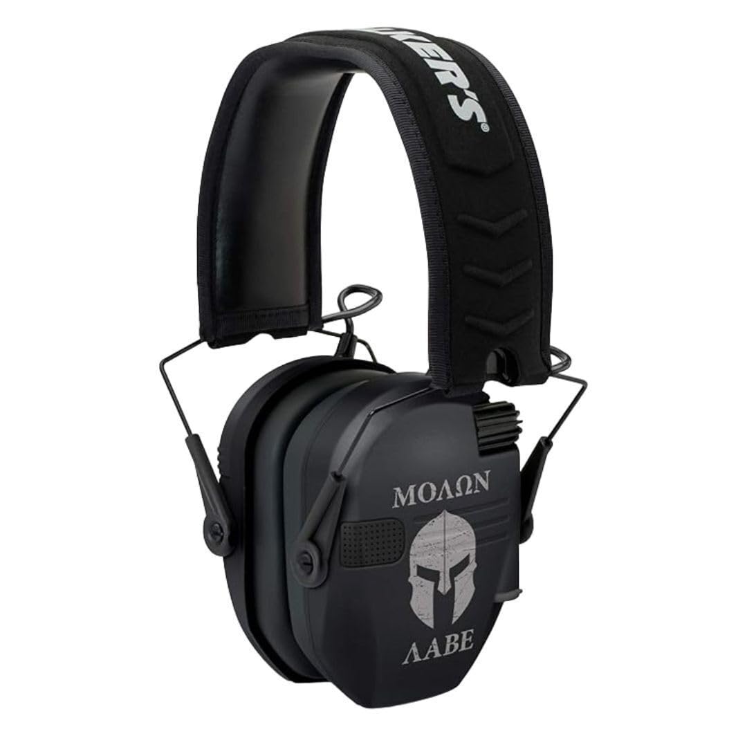 Walker's Razor Slim ear muffs fold for compact, comfortable hearing protection.