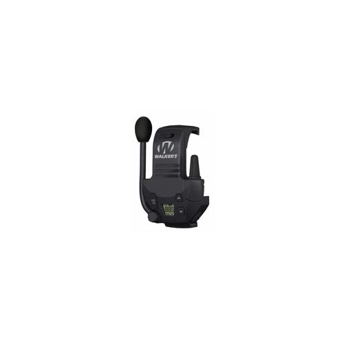 Walker’s Razor Slim low-profile design minimizes bulk on the headset