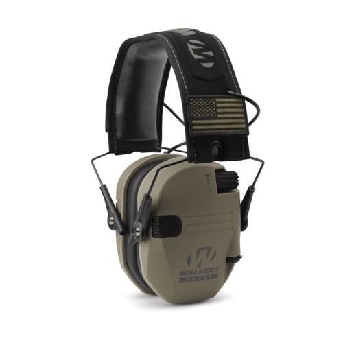 Walker's Razor Slim volume control with knurled dial is glove-friendly.