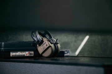 Walker's Recon Digital Muffs HD speakers delivering crisp sound