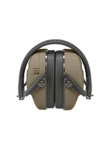 Walker's Recon Digital Muffs IPX4 weather resistance in rugged field conditions