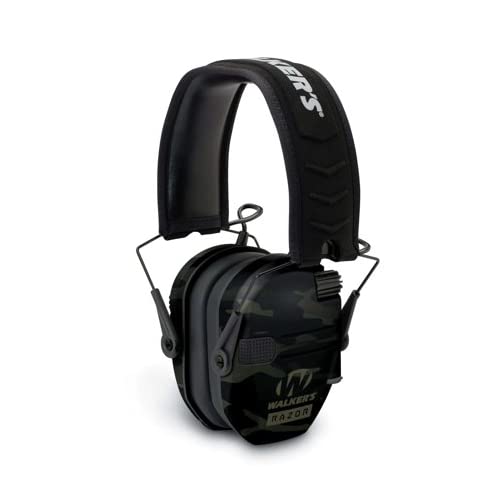Walker's Walkie Talkie attachment keeps communication clear on the range.