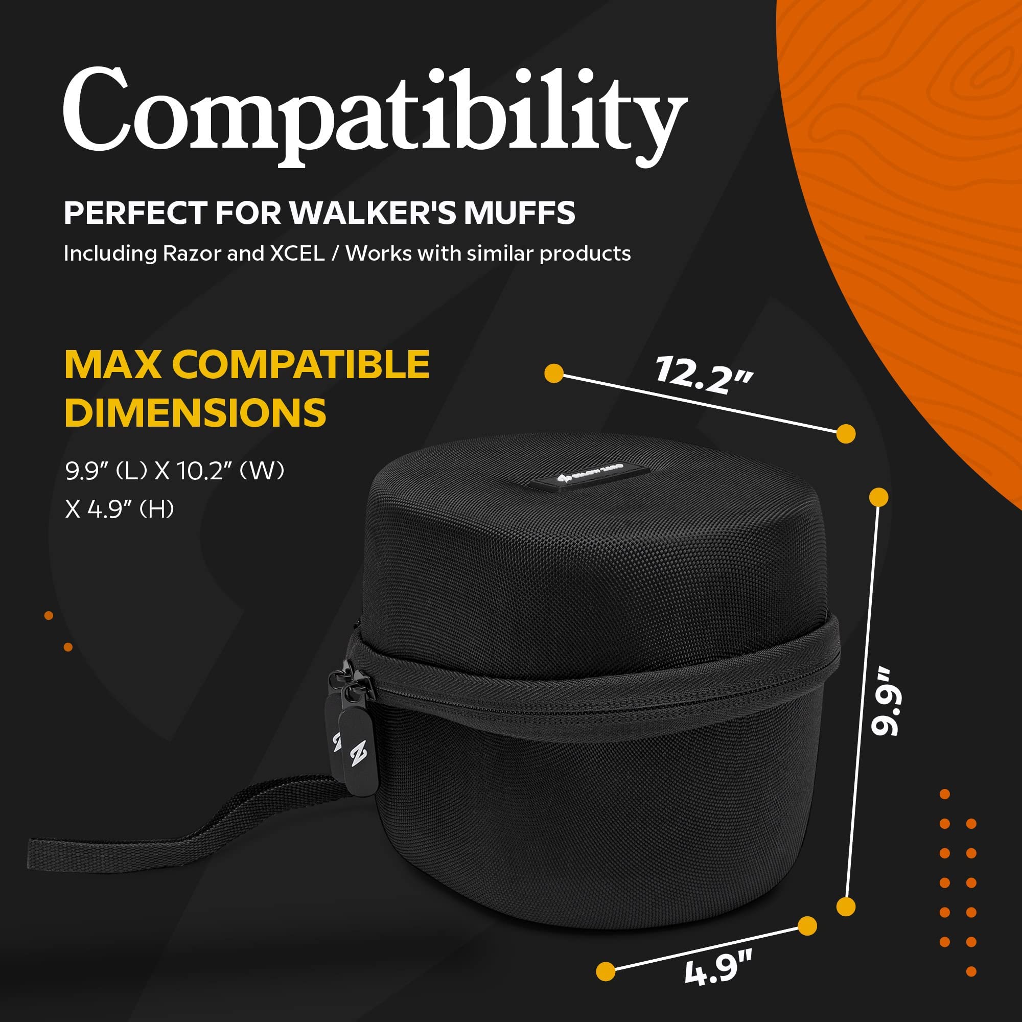 Walker's XCEL 500BT with Bluetooth pairing for calls and audio
