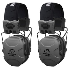 Walker's XCEL 500BT overhead muff during hunting for all-day comfort