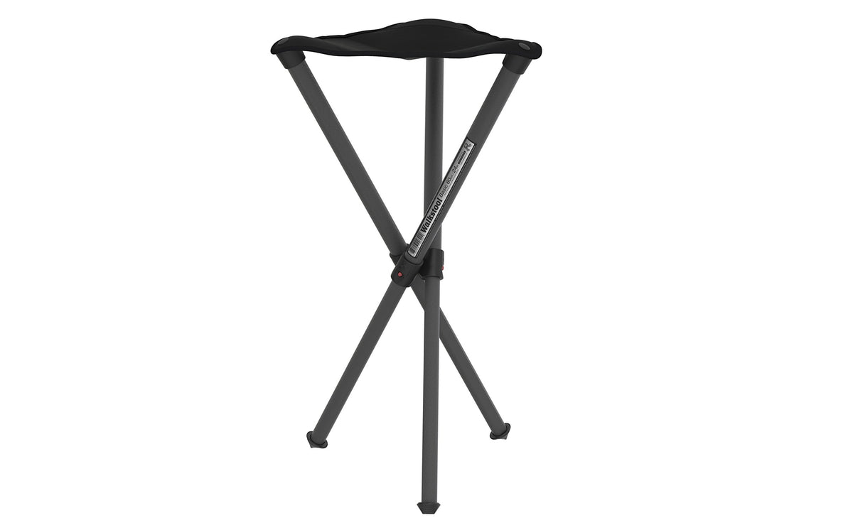 Walkstool Basic stool closed for compact transport.