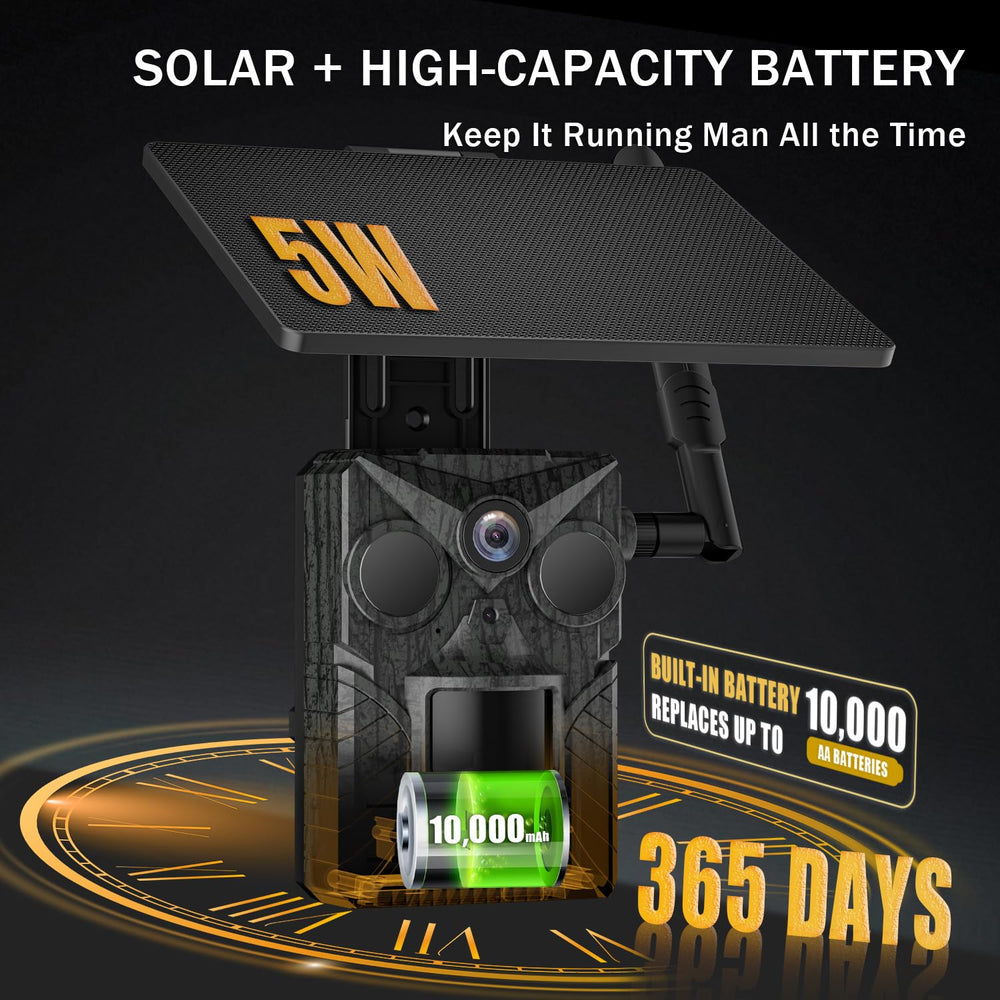 WalkZOO 10,000mAh battery illustrating long life between charges
