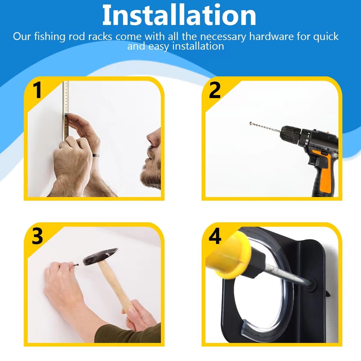 Hardware included for quick, stress-free installation