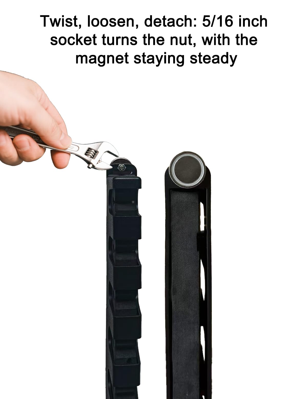 Wall mounting screws included for garage installation