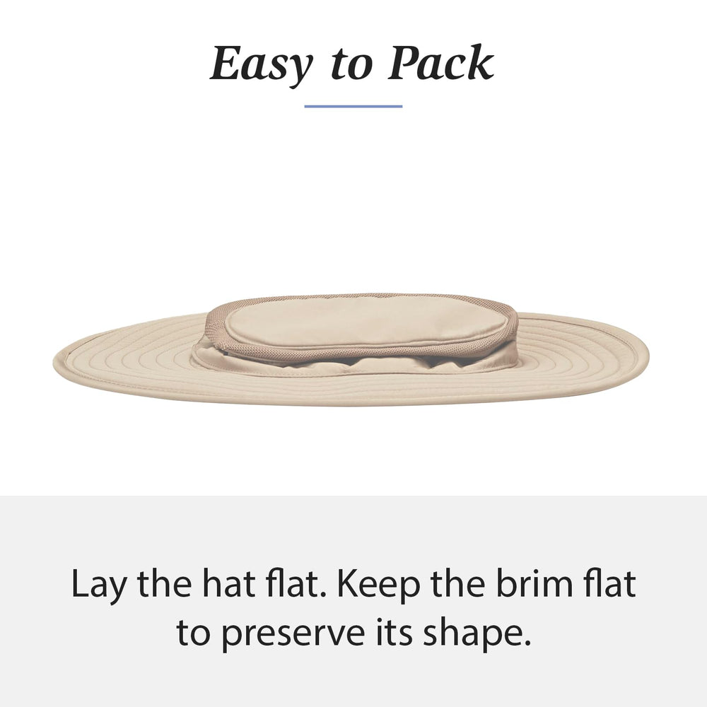 Wallaroo Summit Sun Hat microfiber construction offers lightweight durability