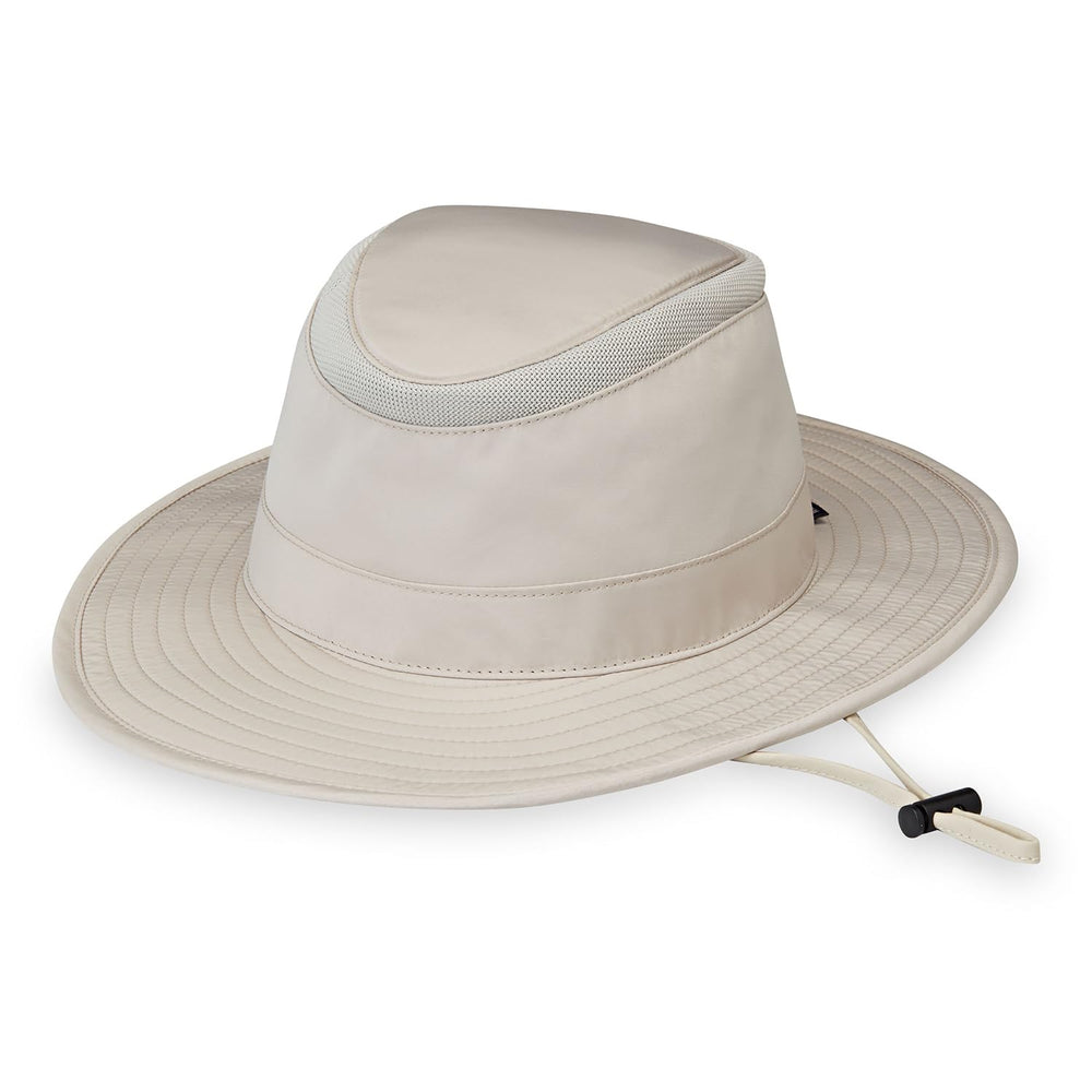 Wallaroo Summit Sun Hat stone wide-brim shade for sunny hikes