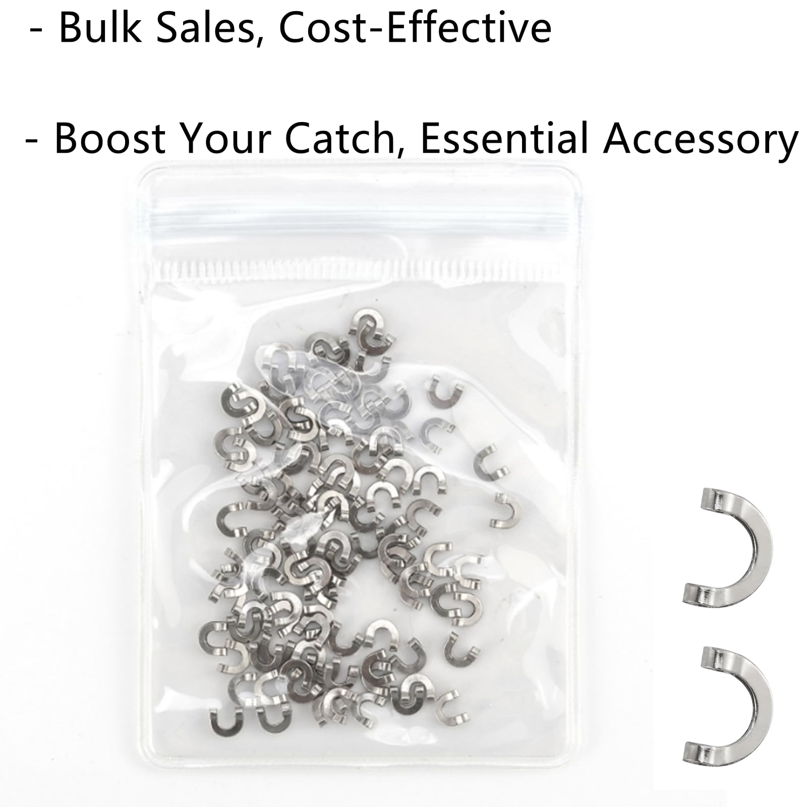Walleye fishing setup featuring spinner clevis components