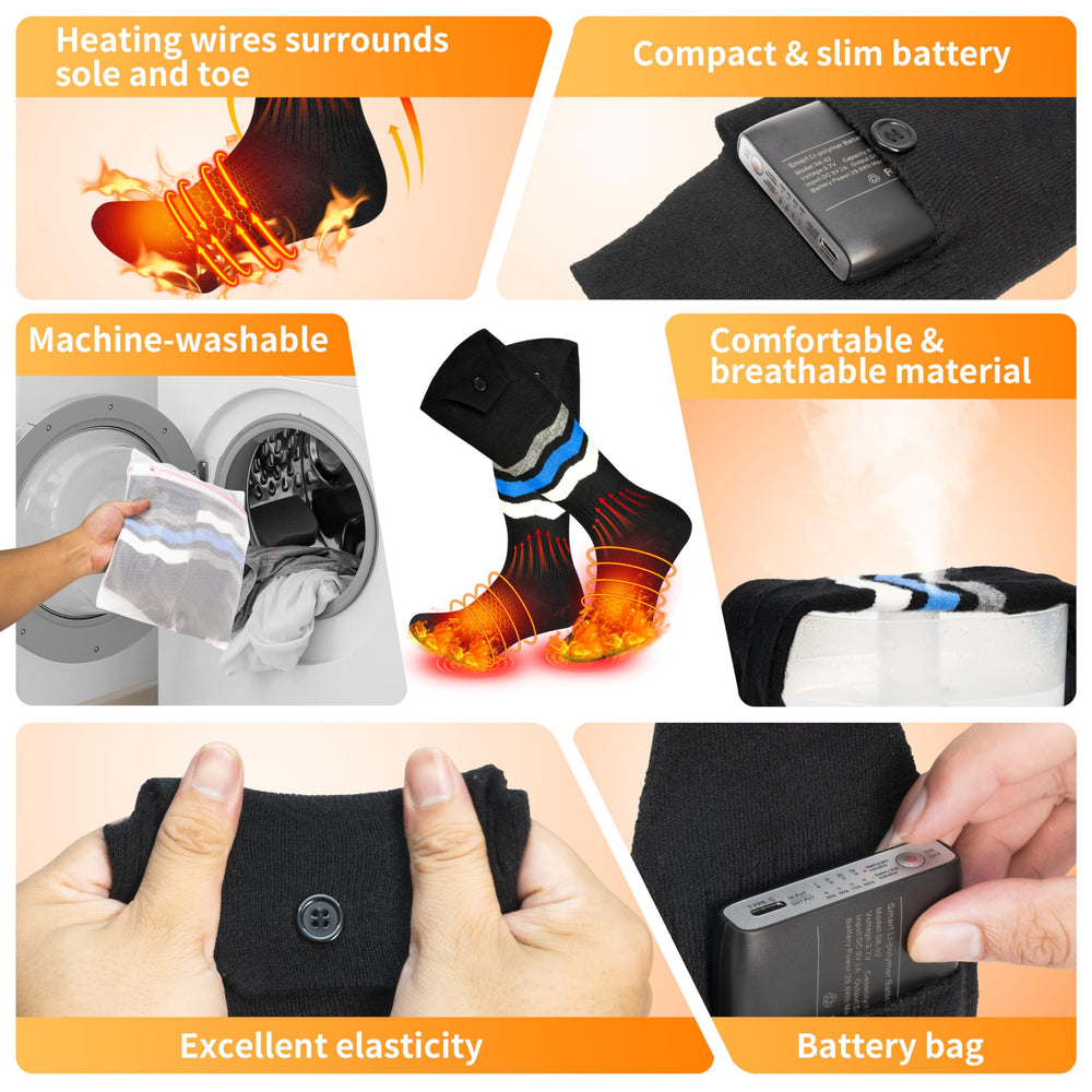 WAMOVAL charging setup with simultaneous battery recharge in four hours