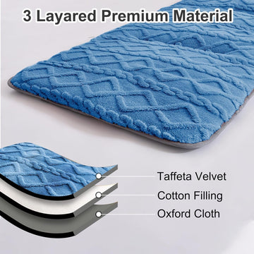 Wamsound cot pad features four corner straps to prevent shifting