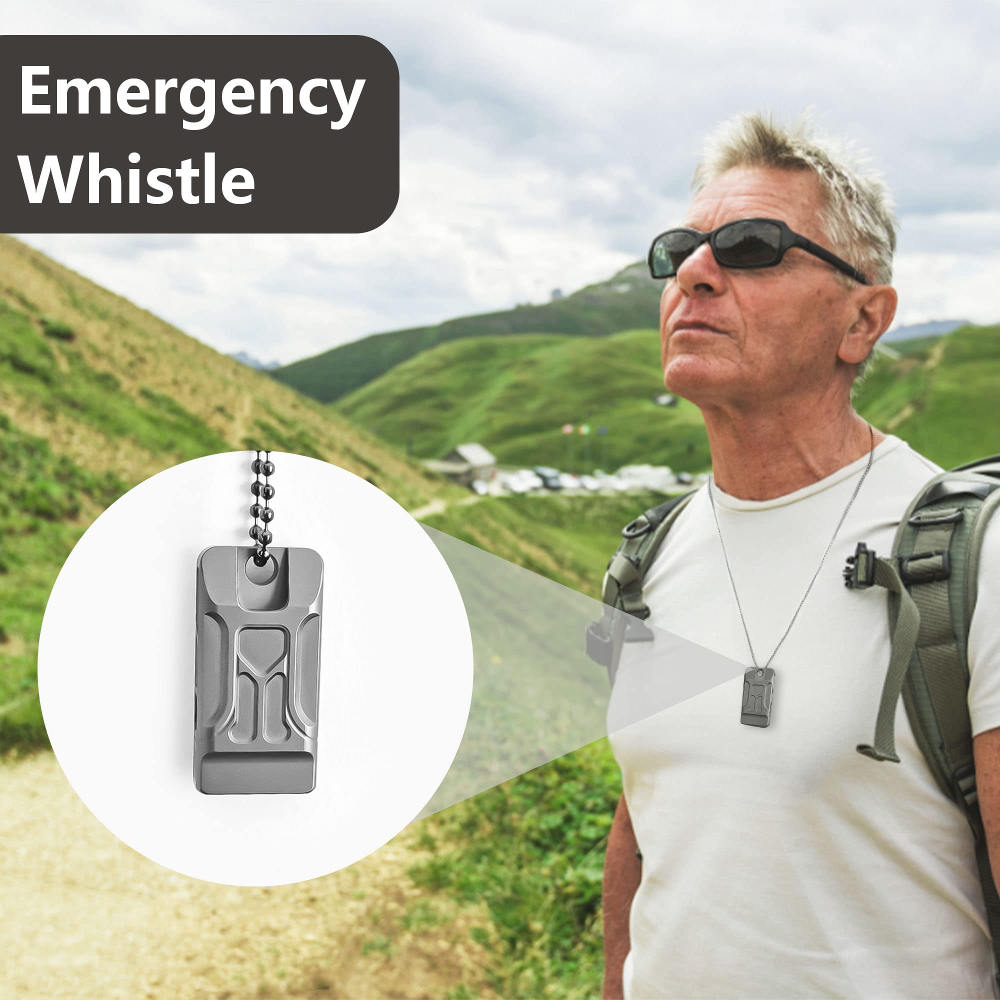 WANERSEN whistle used in dog training for attentive response.