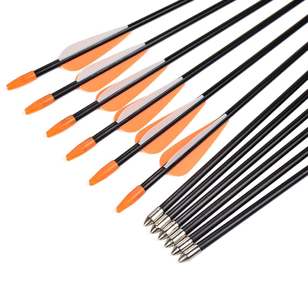 WangQin Archery colorful vanes help quick target reacquisition after shots