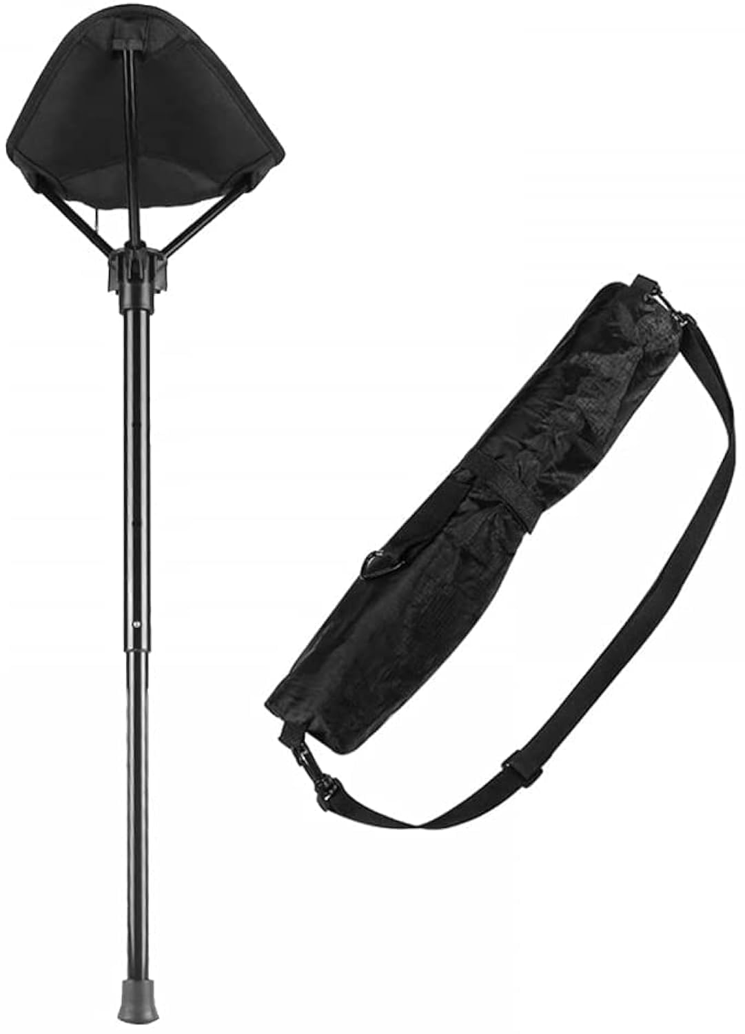 WANLIAN folding stool showing compact, portable design for hiking and camping rests