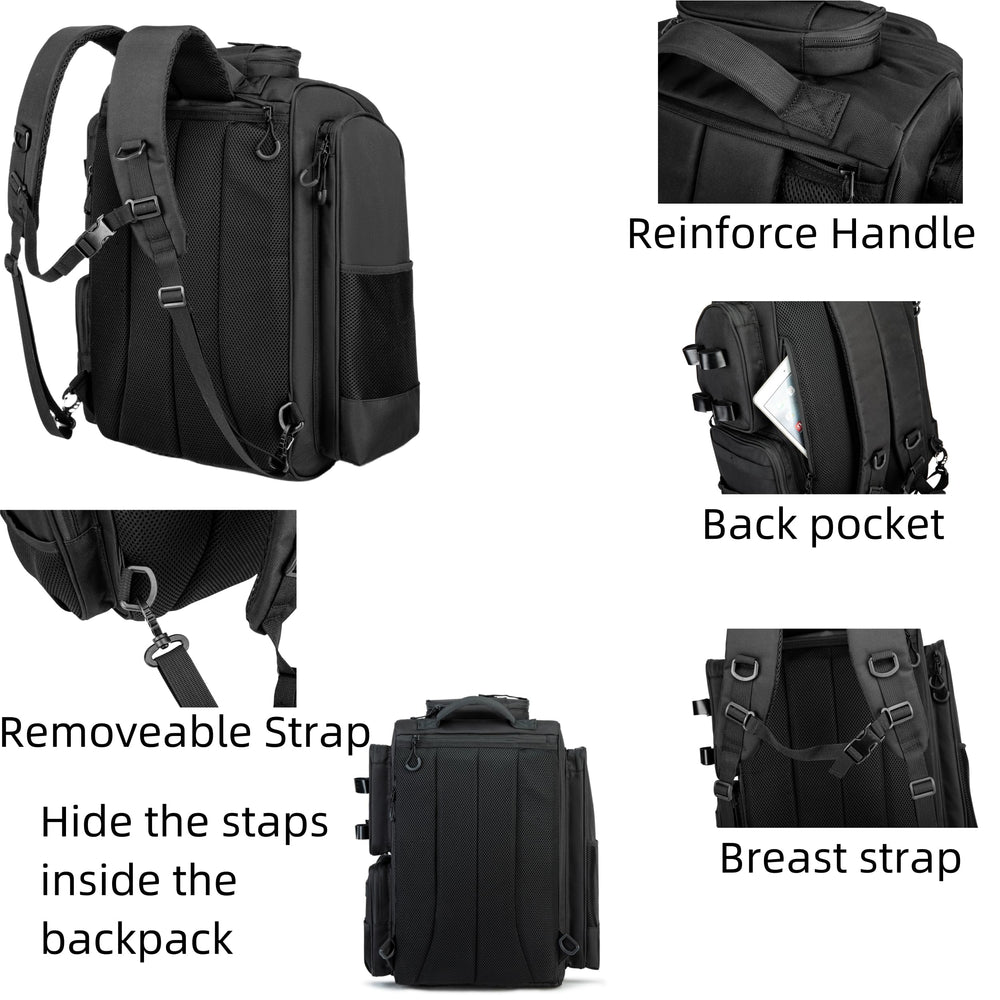 WANOON adjustable compartment shows two-level storage with foldable divider.