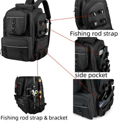 WANOON bottom waterproof coating protects gear from moisture during wet trips.