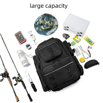 WANOON ergonomic back padding reduces strain during long fishing trips.