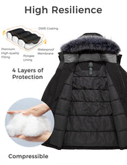 Wantdo heavyweight down-alternative insulation interior detail for warmth