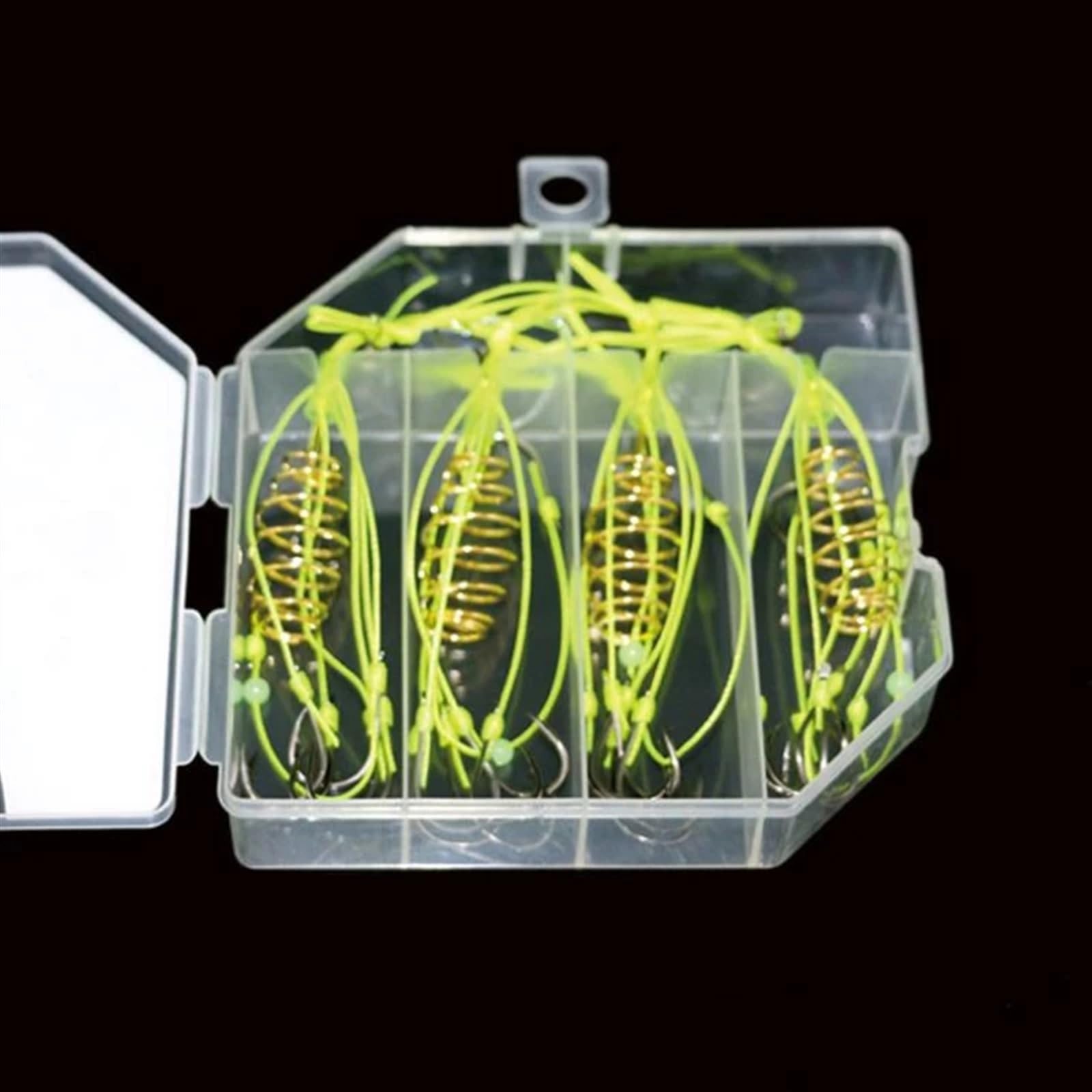 WAOCEO bait cage set shown for easy baiting and targeting fish.